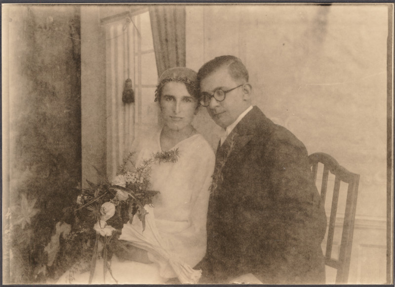 Braut und Bräutigam